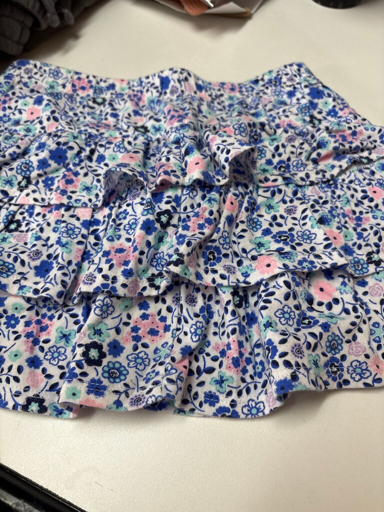 Floral Ruffle Skirt