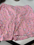 Floral Print Pink Skirt