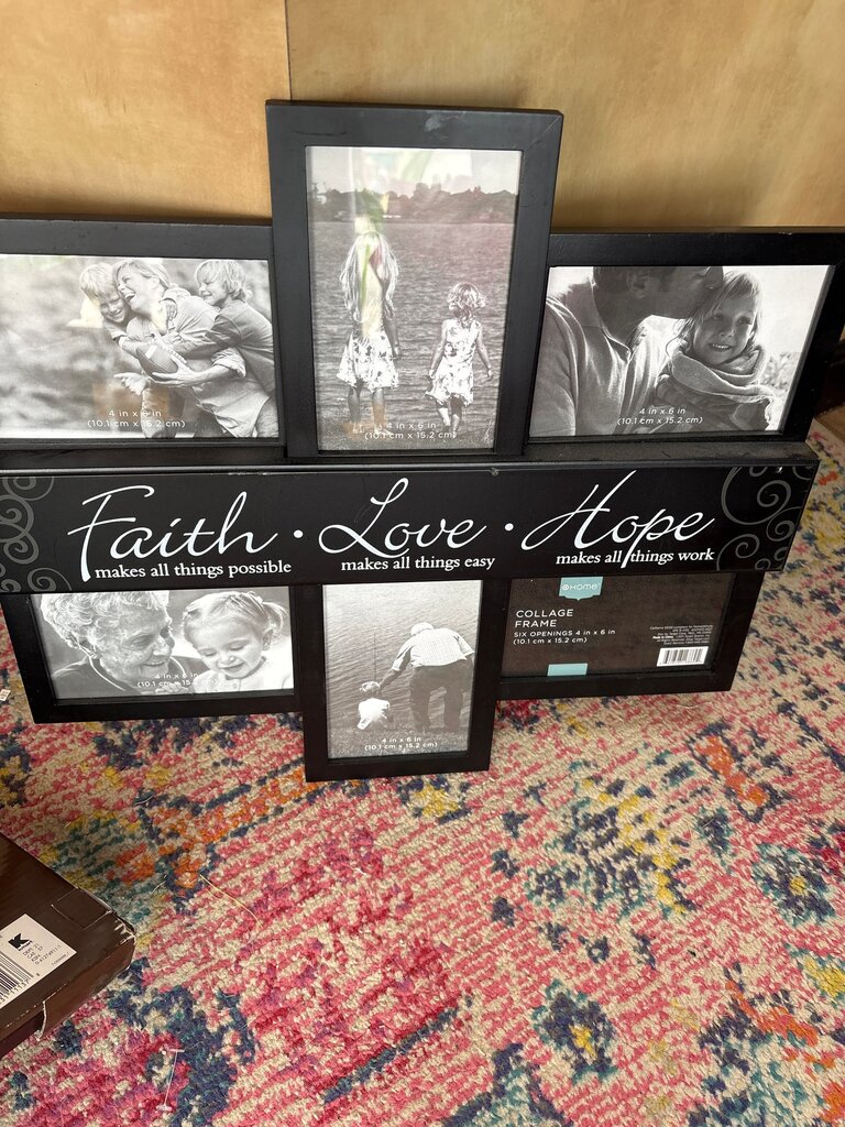 Collage Picture Frame with Inspirational Quotes