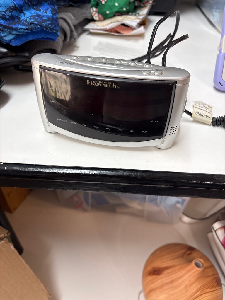 Emerson Research Clock Radio