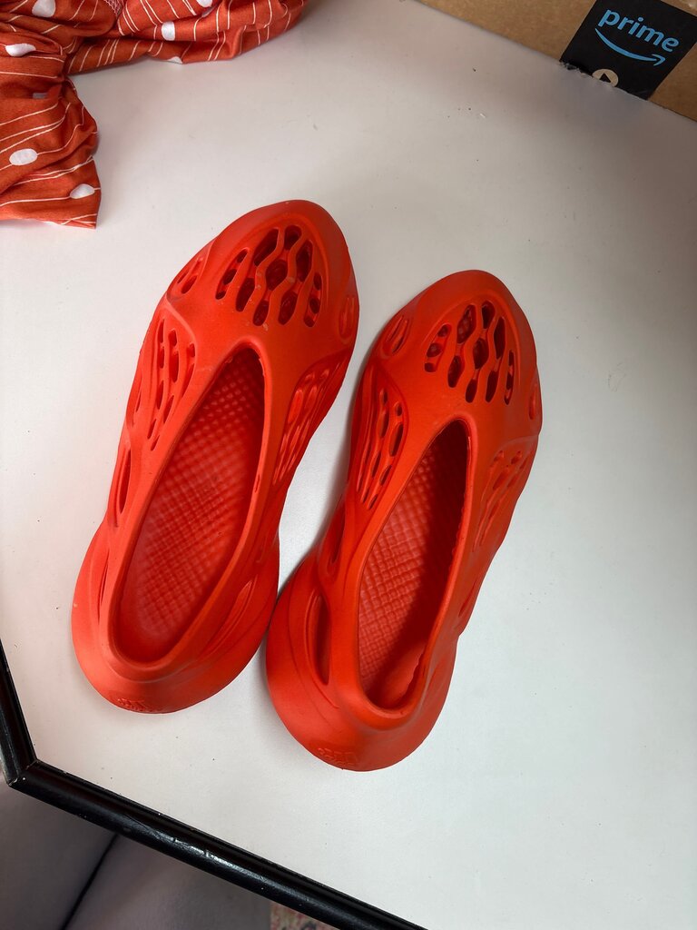Red Lightweight Slip-On Water Shoes