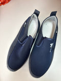 Men's Navy Slip-On Shoes