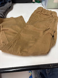 Tan Elastic Waist Pants