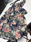 Floral Ruffle Dress