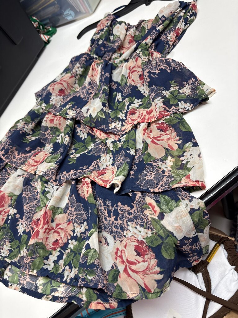 Floral Ruffle Dress
