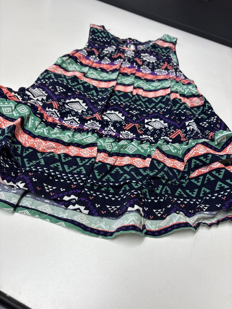 Route 66 Multi-Color Pattern Dress