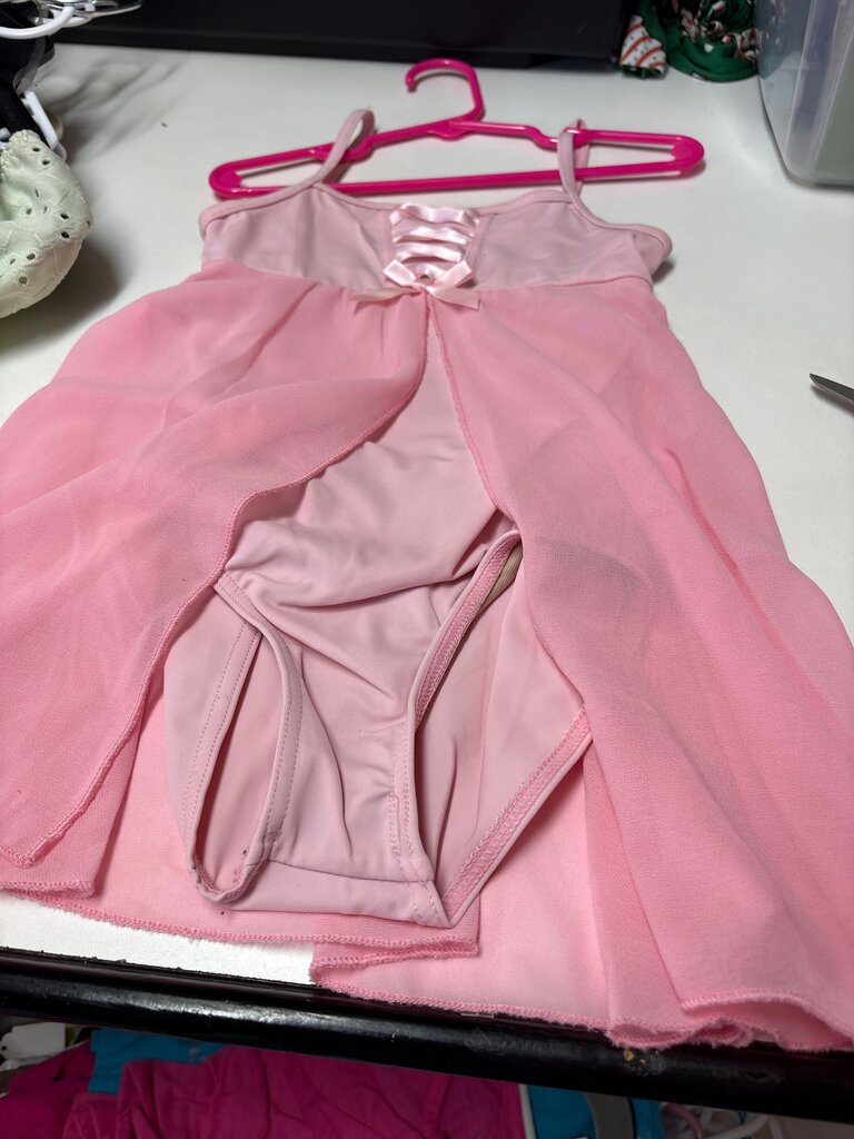 Girls Pink Dance Costume