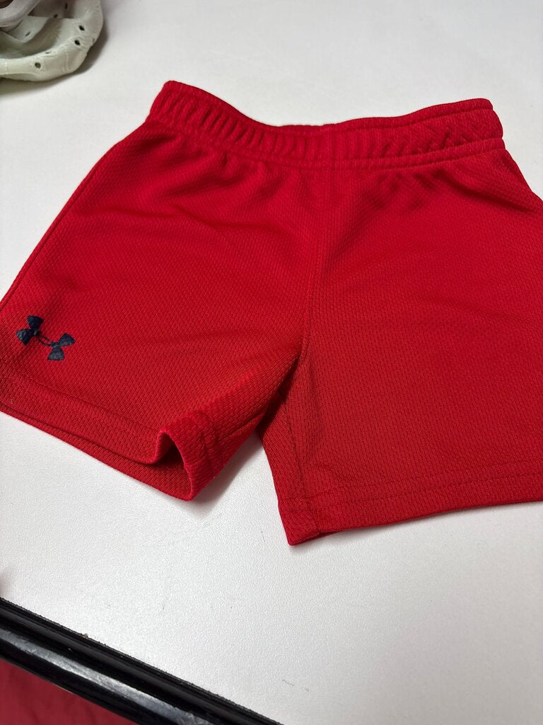 Under Armour Red Athletic Shorts