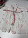 Vintage Floral Baby Dress