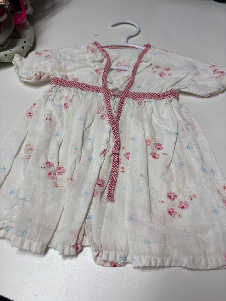Vintage Floral Baby Dress