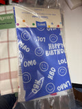 Happy Birthday Table Cover