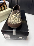Leopard Print Slip-On Shoes