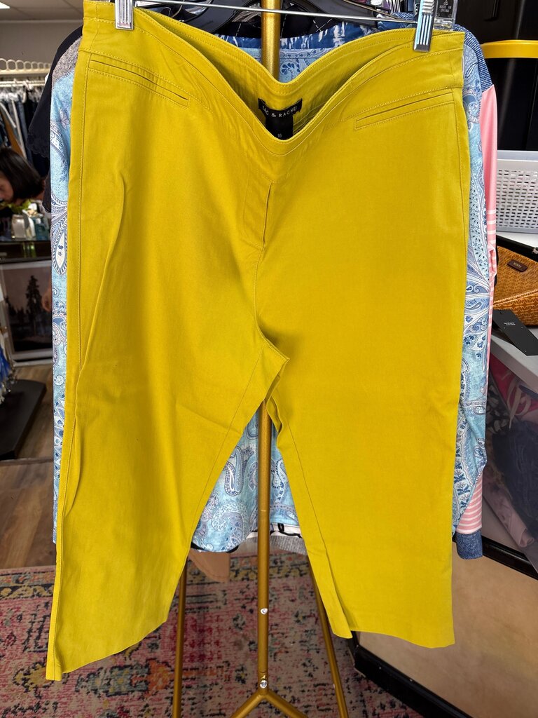 Zac & Rachel Women's Yellow Pants