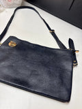 Elegant Navy Blue Crossbody Handbag