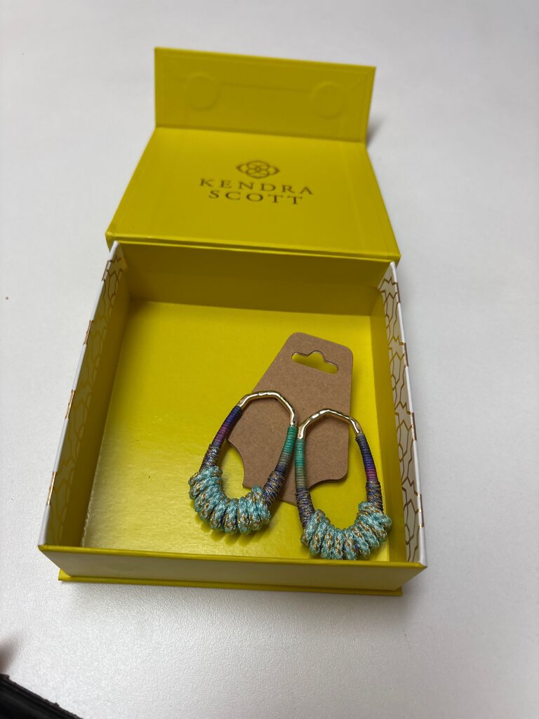 Kendra Scott Multicolor Hoop Earrings