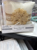 Ring Pillow with Flower Decoration