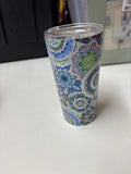 Insulated Tumbler with Mandala Pattern