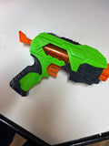 Green and Black Toy Blaster Pistol