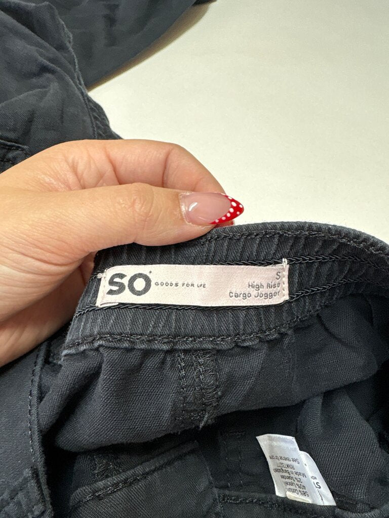 SO High Rise Cargo Jogger Pants