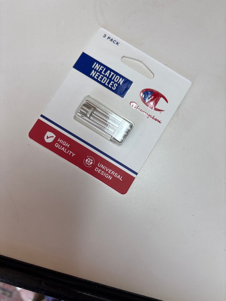 Champion Inflation Needles 3 Pack