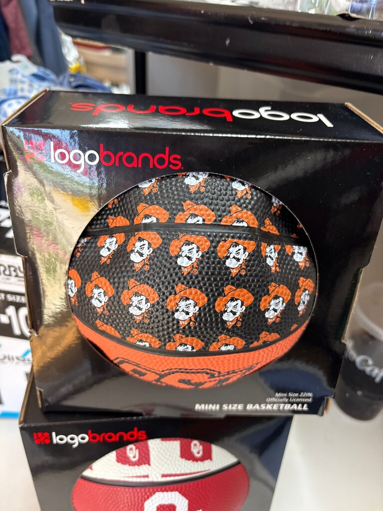 Mini Size Basketball with Logo Designs