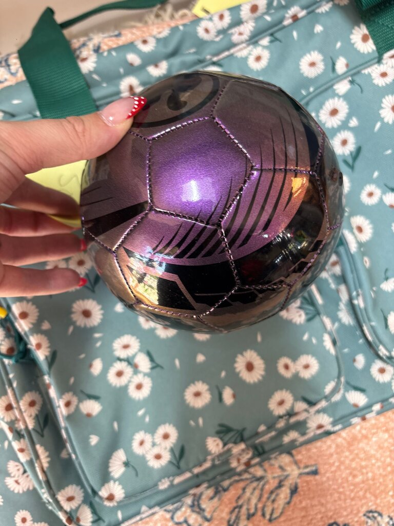 Purple Soccer Ball