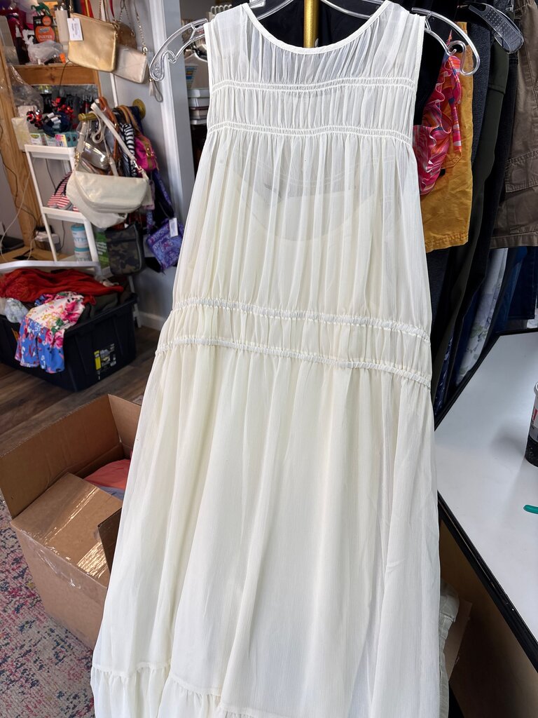 Cream Maxi Dress