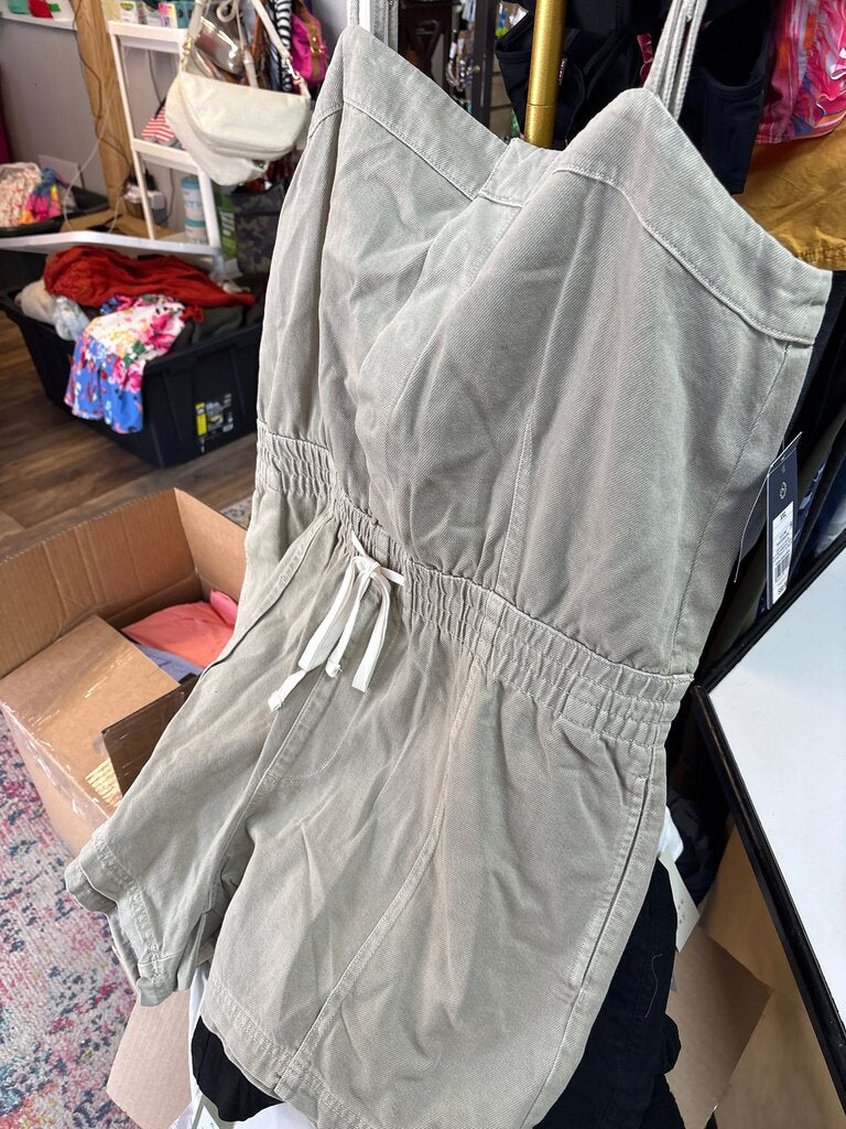 Khaki Green Romper