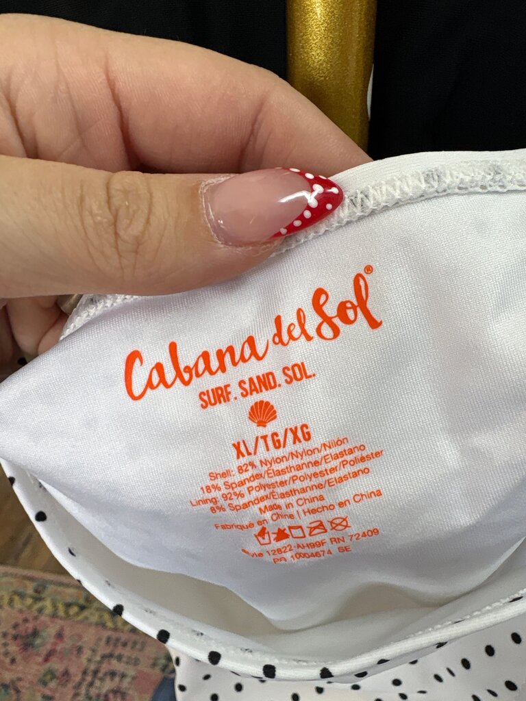 Cabana del Sol Women's Polka Dot Swim Bottom