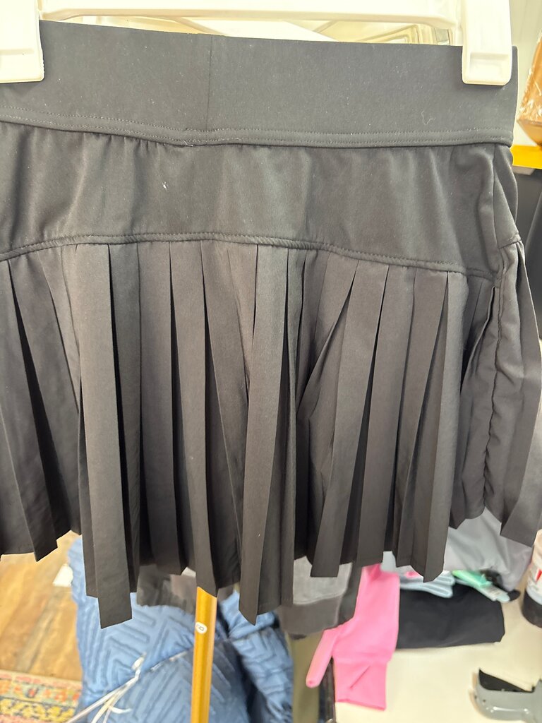 Black Pleated Skirt