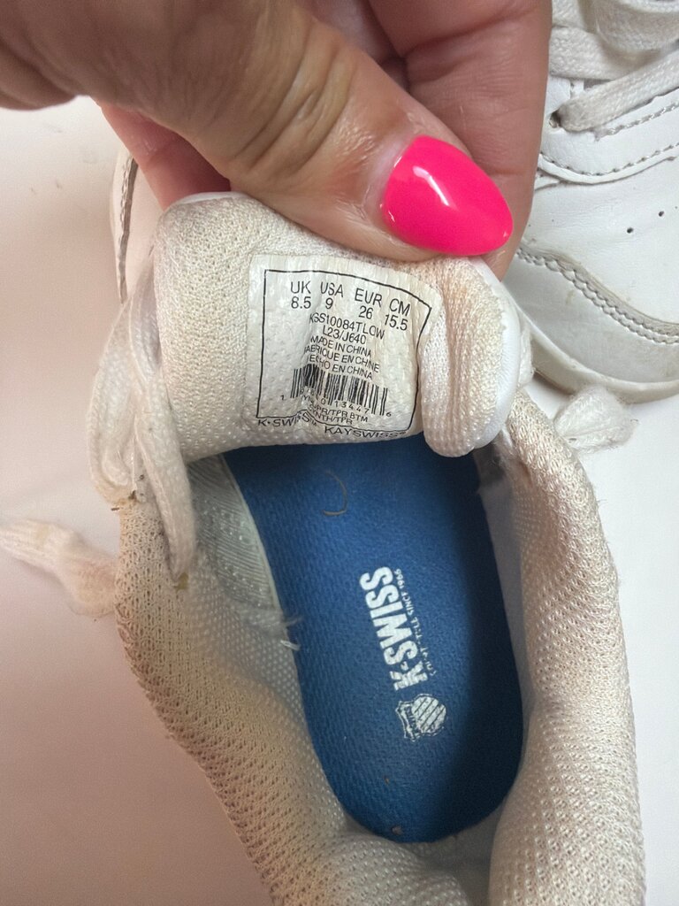 K-Swiss Kids' White Sneakers