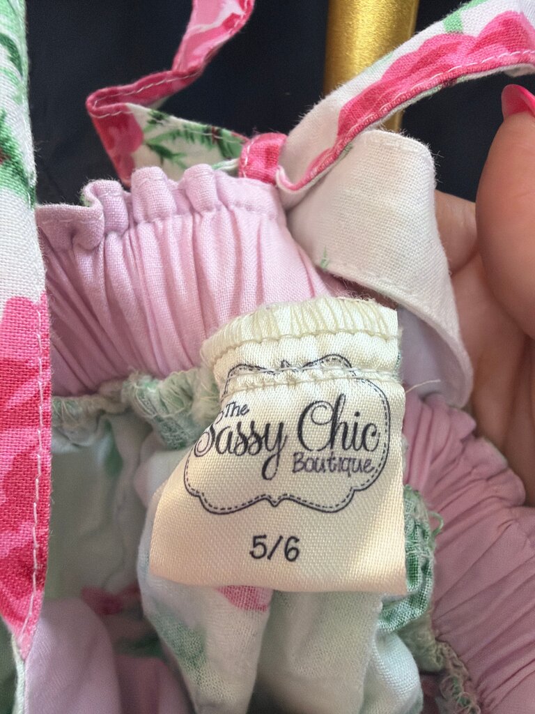 Floral Print Girls Dress
