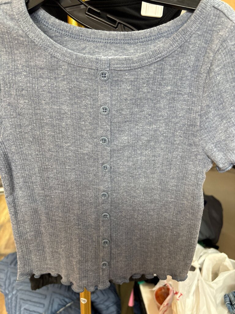 Wonder Nation Short Sleeve Button-Up Shirt