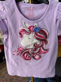 Isaac Mizrahi Unicorn Sequin T-Shirt
