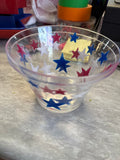 Star Pattern Snack Bowls