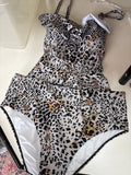 Leopard Print Swimsuit