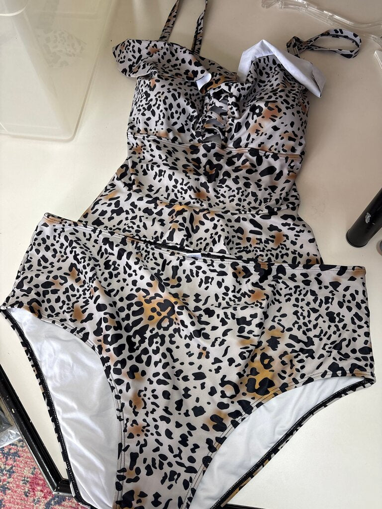Leopard Print Swimsuit