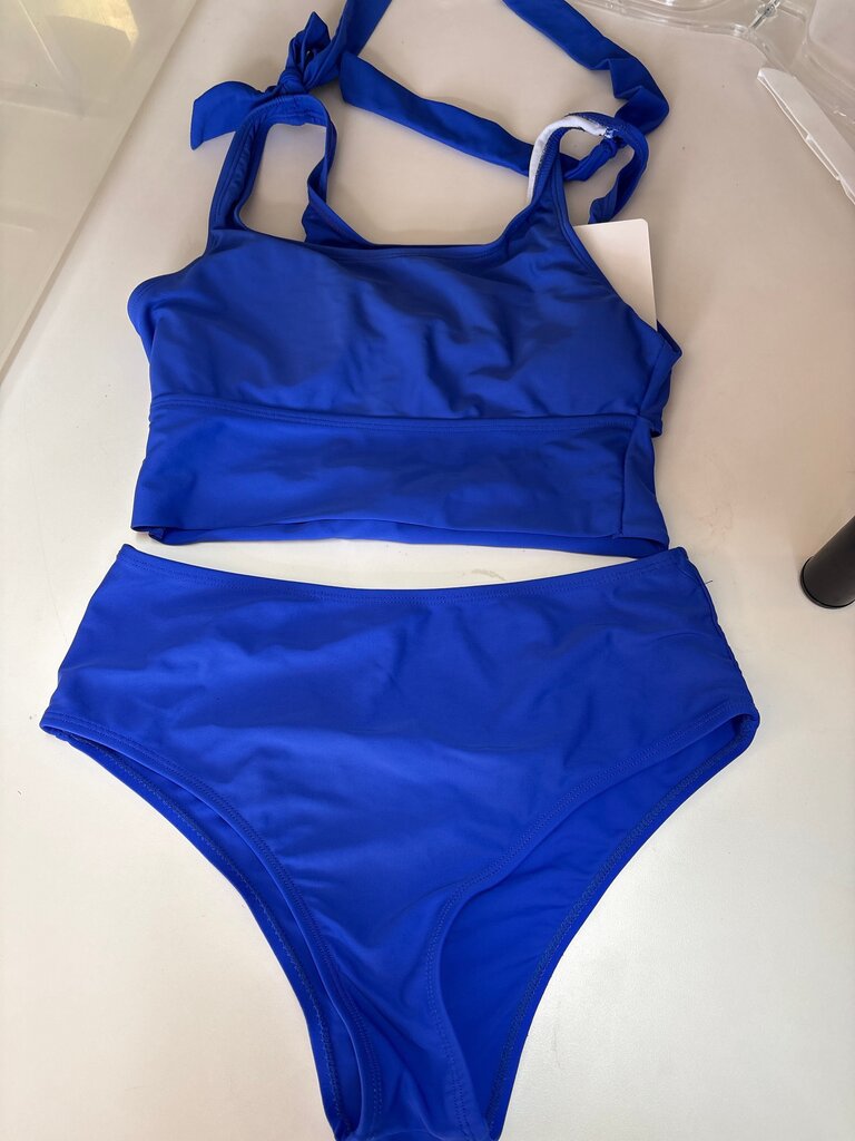 Blue Two-Piece Bikini Set