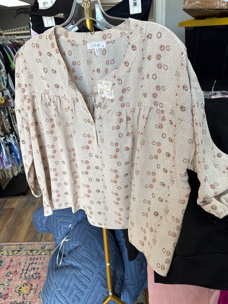 Floral Print Blouse