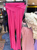 Pink Flared Leggings
