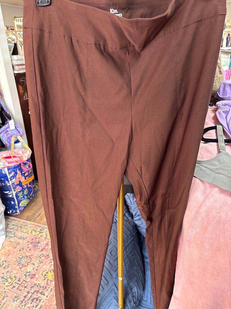 Kim Rogers Women's Brown Pants