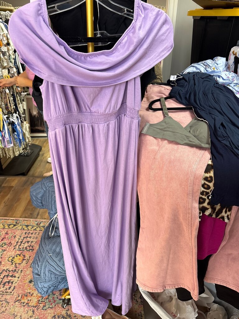 Women's Purple Maxi Dress
