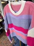 Multicolored Knit Sweater