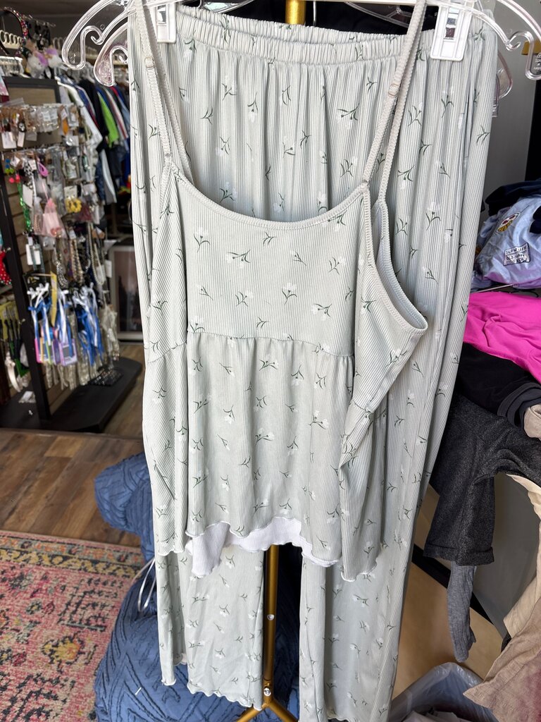 Floral Print Lounge Set