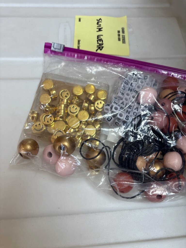 Bead Crafting Kit with Assorted Colors
