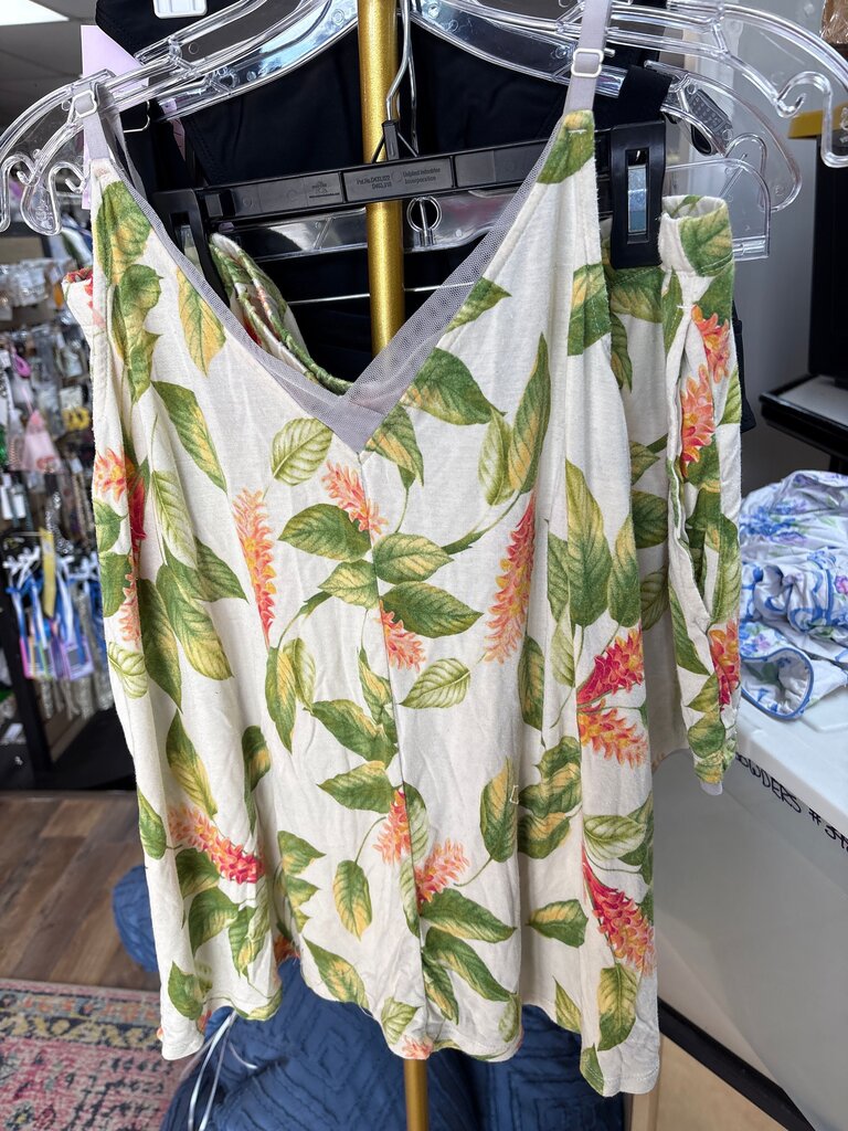 Floral Print Off-Shoulder Top