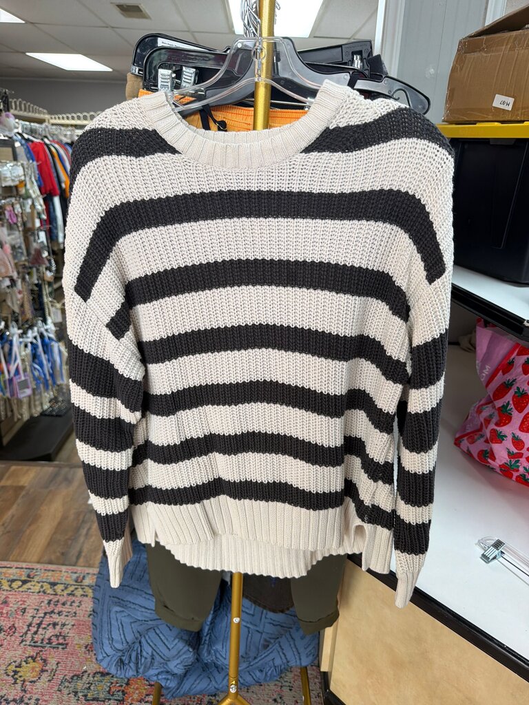 American Eagle Striped Knit Sweater