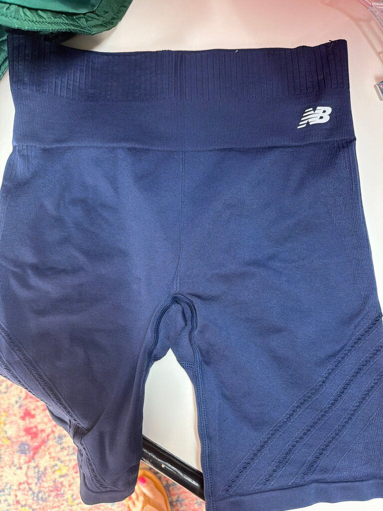 New Balance Women's Navy Blue Athletic Shorts
