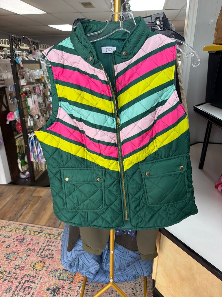 Colorful Quilted Vest