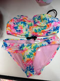 Wonder Nation Girls' Tie-Dye Two-Piece Swimsuit